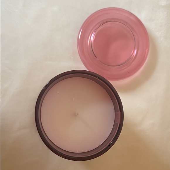 Pink Holiday Gift Set – Super Moon Candle Co. Candle + Pink Tree Bottle Stopper - Picture 6 of 8